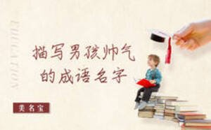 描寫(xiě)男孩帥氣的成語(yǔ)名字